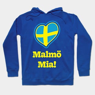 Malmö Mia! Funny Swedish Pop Group Euro Music Competition 2024 Hoodie